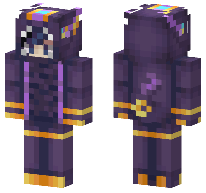 Nightstalker Skin Minecraft Bedrock skin