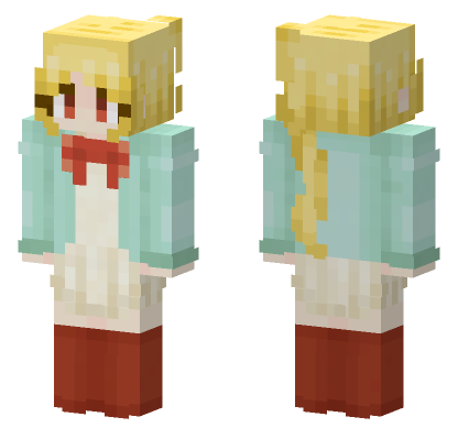 Nijikaijichi Casual Minecraft Bedrock skin