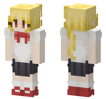 Nijikaijichi Schooluniform Alt Minecraft Bedrock skin
