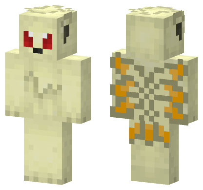 Ninetales Skin Minecraft Bedrock skin
