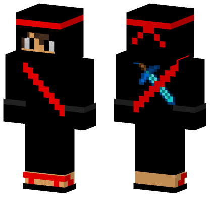 Ninja 5673495 Minecraft Bedrock skin