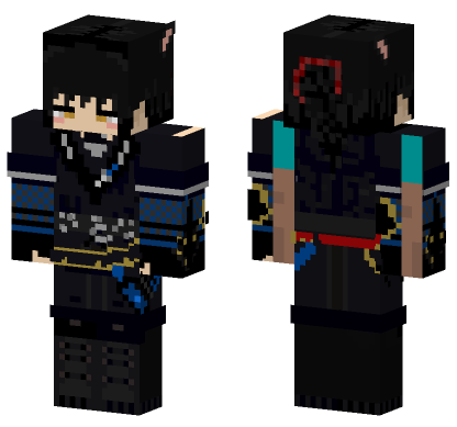 Ninja HD 5968720 Minecraft Bedrock skin