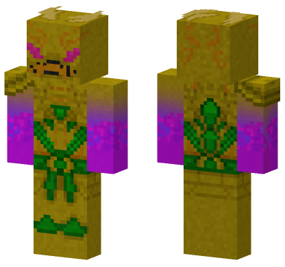 Ninjago Oni Lloyd Crystalized Minecraft Bedrock skin