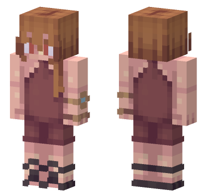 Nisaka Minecraft Bedrock skin