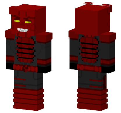 Nkvdemon DC Comics Minecraft Bedrock skin
