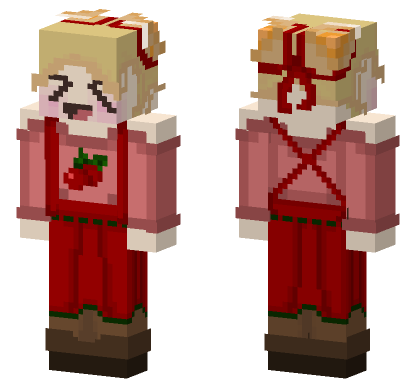 Noel November V2 Minecraft Bedrock skin