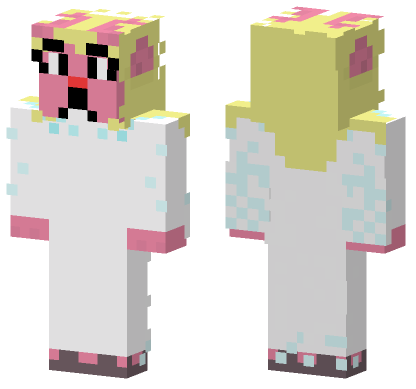 Noelle Cat Outfit Minecraft Bedrock skin