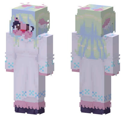 Noelle Holiday Darkworld Version Minecraft Bedrock skin