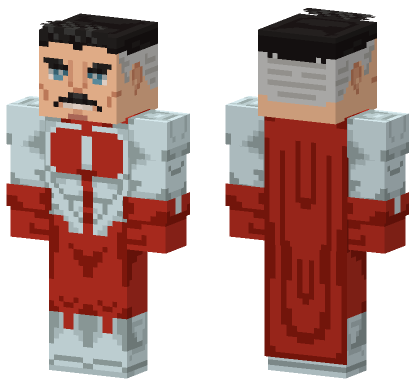 Nolan Grayson Omni Man Minecraft Bedrock skin