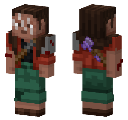 Noor Zombie Apocalypse Minecraft Bedrock skin