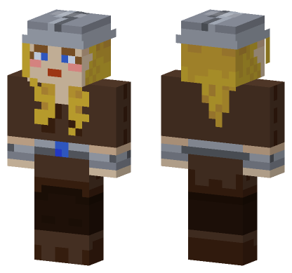 Norse Raider 2 Minecraft Bedrock skin