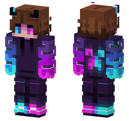 Nova Suit Minecraft Bedrock skin