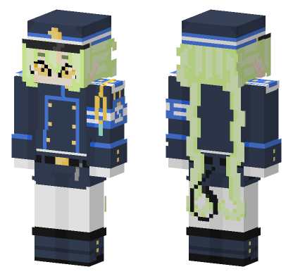 Nozomi Tachibana Blue Archive Minecraft Bedrock skin