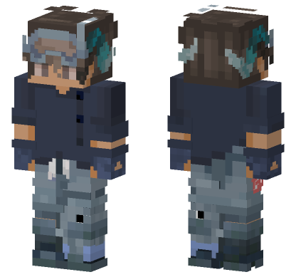 Nufuli HD Version Minecraft Bedrock skin