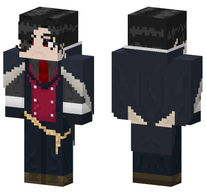 Obey Me Lucifer Remake Minecraft Bedrock skin