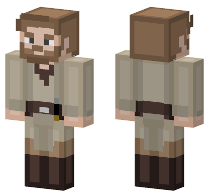 Obi Wan Skin Minecraft Bedrock skin