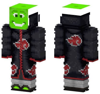 Obito Akatsuki Skin Minecraft Bedrock skin