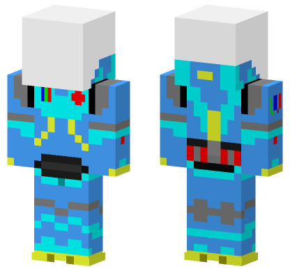 Octobella Buzz Lightyear Outfit Minecraft Bedrock skin