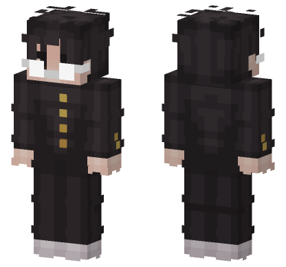 Okarun Minecraft Bedrock skin