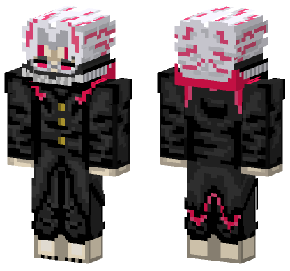 Okarun Dandadan Minecraft Skin Minecraft Bedrock skin