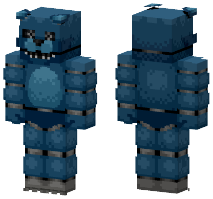Old Candy FNAF Skin Minecraft Bedrock skin