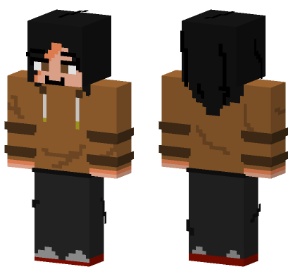 Old Irl Minecraft Bedrock skin