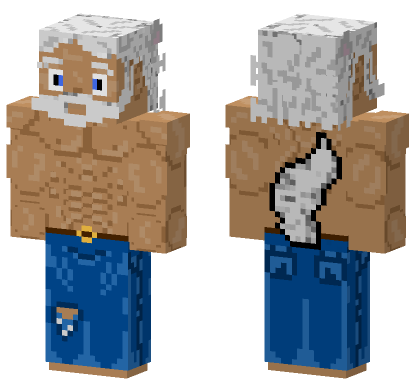 Old Lobo Minecraft Bedrock skin