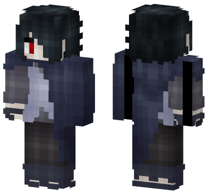 Old Sasuke Minecraft Bedrock skin