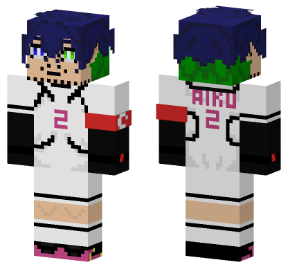 Oliver Aiku Flow State Minecraft Bedrock skin