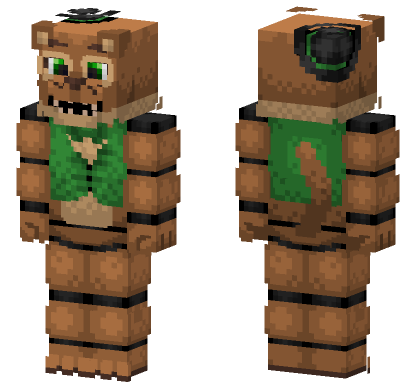 Oliver Popgoes Evergreen Minecraft Bedrock skin