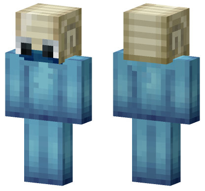 Omanyte Skin Minecraft Bedrock skin