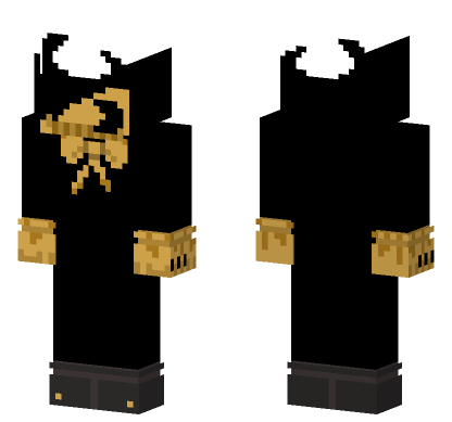 One Eyed Bendy V2 Minecraft Bedrock skin