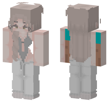 One Piece Suit Minecraft Bedrock skin
