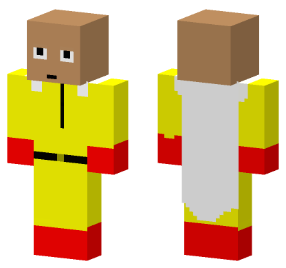 One Punch Man 5697487 Minecraft Bedrock skin