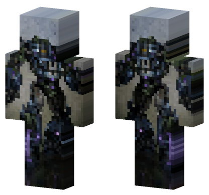 Onslaught 5656833 Mech Suit Minecraft Bedrock skin