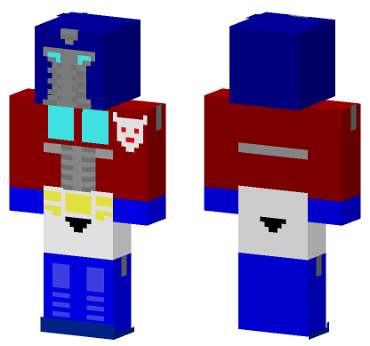 Optimal Prime 5552129 Minecraft Bedrock skin
