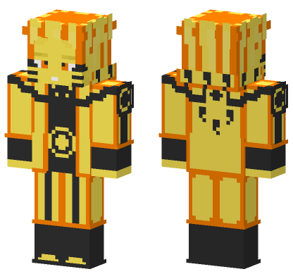 Orange Cat Boy Minecraft Bedrock skin