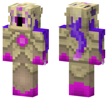 Orb Armor Purple Minecraft Bedrock skin