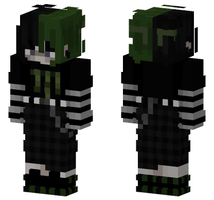 Otto Green Outfit Minecraft Bedrock skin