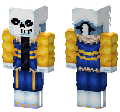 Outer Sans V2 Minecraft Bedrock skin