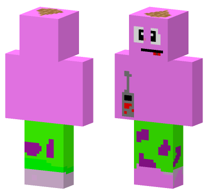 Pachrick Wee Woo Meme Minecraft Bedrock skin