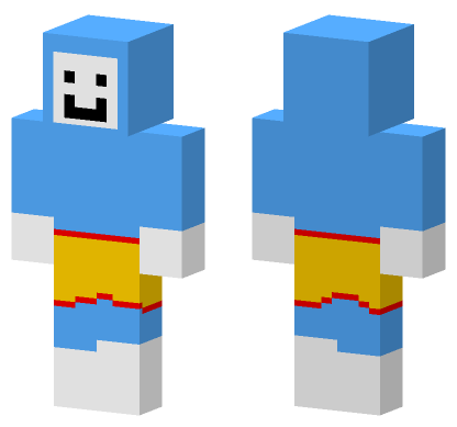 Paddler Rhythm Heaven Minecraft Bedrock skin