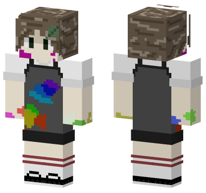 Painter Leo Minecraft Bedrock skin