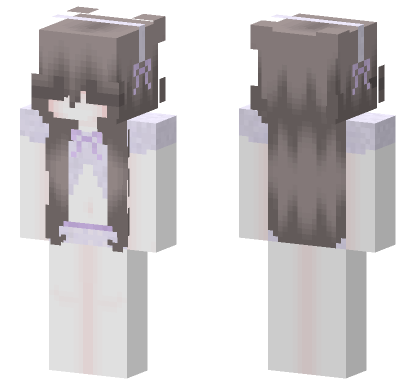 Pale Egirl Dress Minecraft Bedrock skin