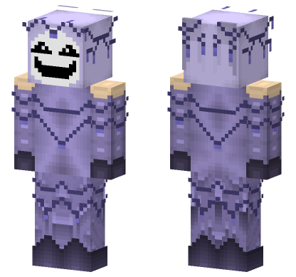 Pale Masked Figure Minecraft Bedrock skin