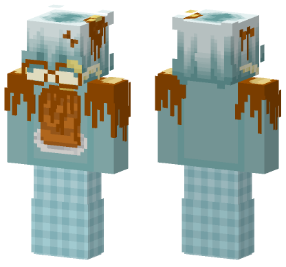Pancakes Skin Minecraft Bedrock skin