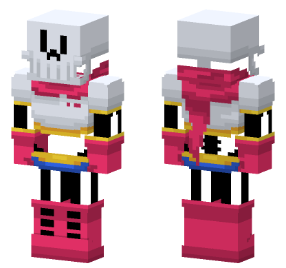 Papyrus Black Sleeved Version Minecraft Bedrock skin