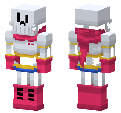 Papyrus Kinemorto Colors Minecraft Bedrock skin