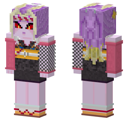 Party Animal Juliante Dqtact Minecraft Bedrock skin