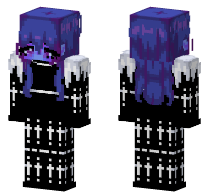 Party Monster Minecraft Bedrock skin